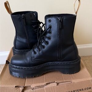 Dr. Martens Jadon II Mono Boot Vegan, Size 8 Womens Combat Boot